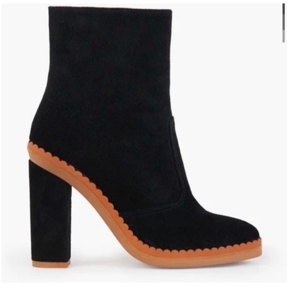 See by Chloe Stasya Ankle Boots Black and Tan
Calfskin size 38.5 - Picture 1 of 10